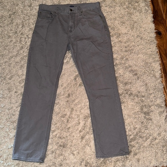 Old Navy Gray Jeans 34” x 32” - Picture 1 of 5